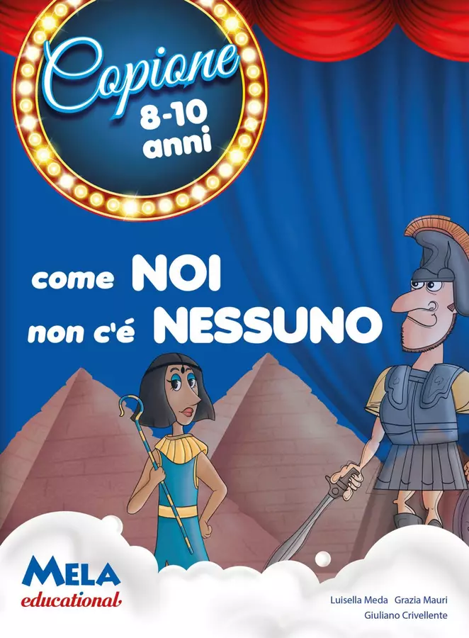 COME NOI NON C'E' NESSUNO libro con canzoni Testo - COME NOI NON C'E' NESSUNO libro con canzoni - Mela educational - Pagina di copertina