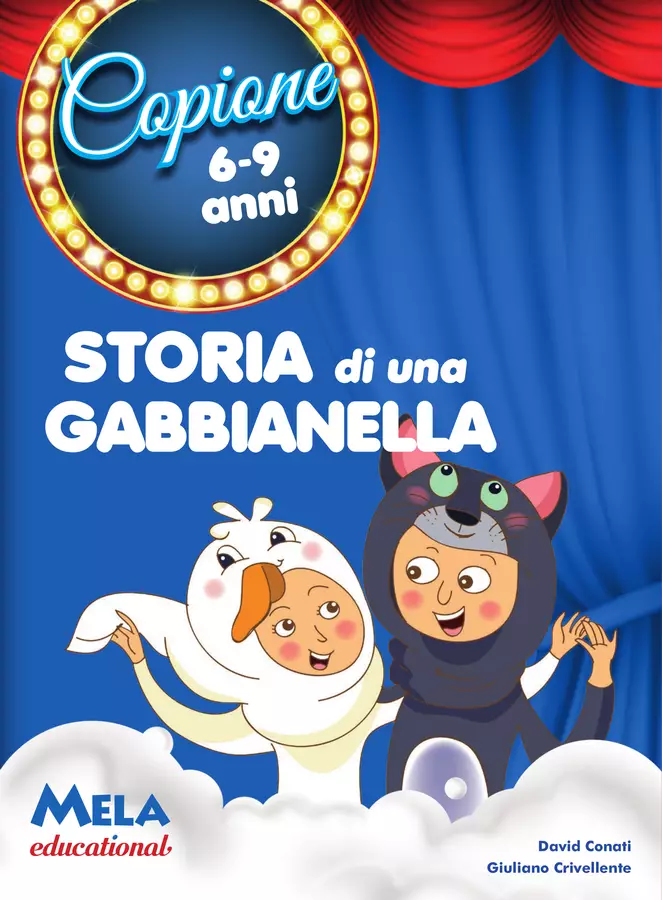 STORIA DI GABBIANELLA libro con canzoni Schede informative - STORIA DI GABBIANELLA libro con canzoni - Mela educational - Pagina di copertina