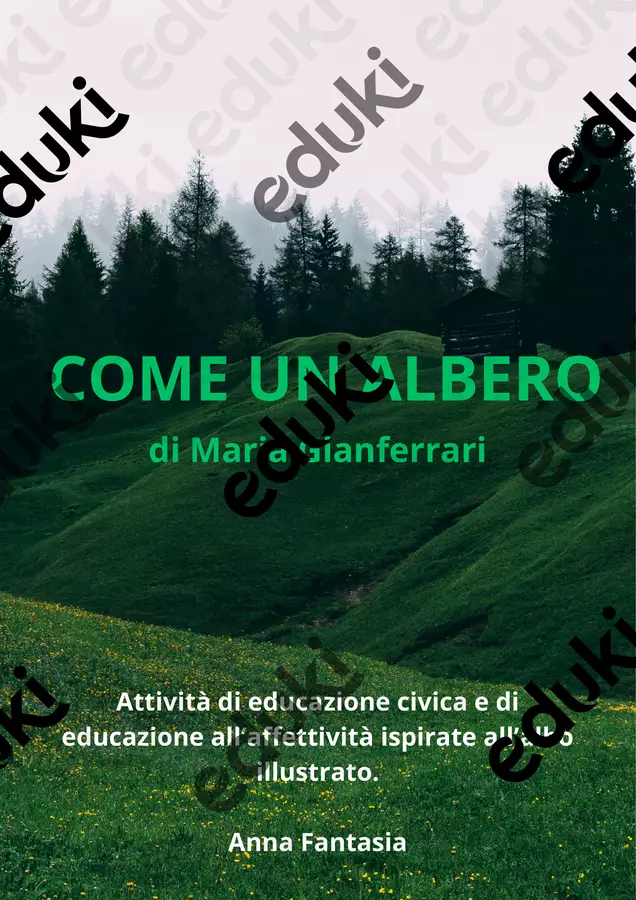 Raccolta di materiali per parlare di ambiente Esercizi - Raccolta di materiali per parlare di ambiente - La maestra Fantasia - Pagina di copertina
