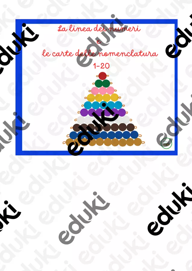 le perle dei numeri; per una matematica accessibile Altro tipo di materiale - le perle dei numeri; per una matematica accessibile - montessorianamentelucca - Pagina di copertina