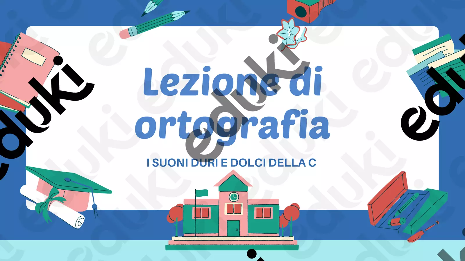 Raccolta di materiali: alfabeto, suoni della C/G, schede di rinforzo didattica a stazioni, esercizi di ortografia. Esercizi - Raccolta di materiali: alfabeto, suoni della C/G, schede di rinforzo didattica a stazioni, esercizi di ortografia. - La maestra Fantasia - Pagina di copertina