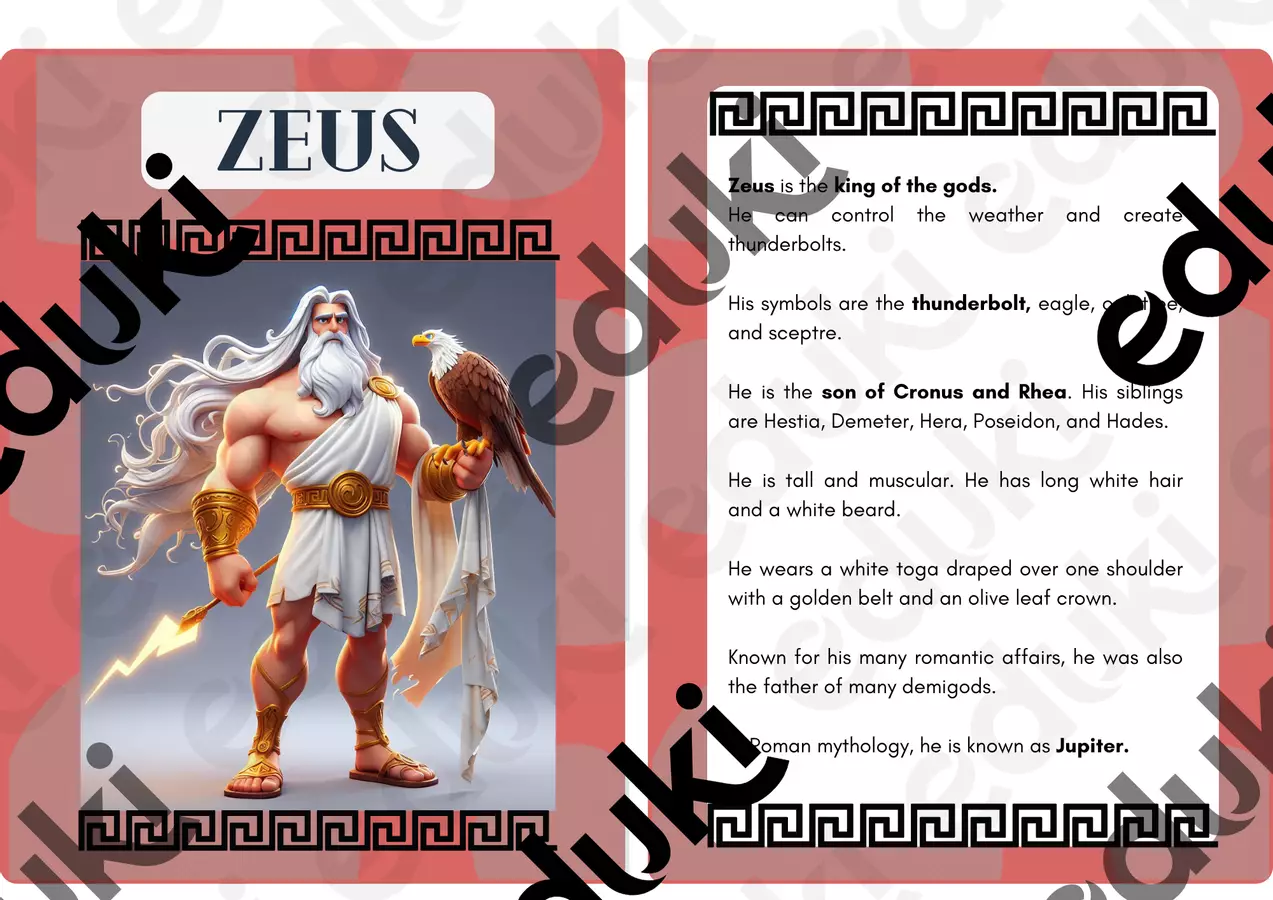 CLIL: Greek gods an goddesses - Flap books + flashcards Esercizi - CLIL: Greek gods an goddesses - Flap books + flashcards - Inglese-senza-sbadigli - Pagina di copertina