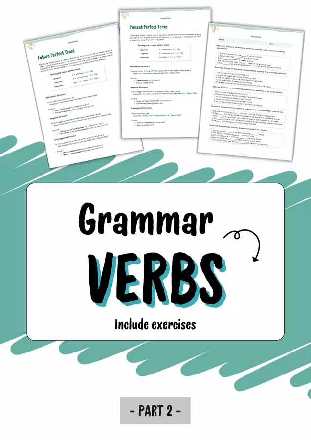 Elementi Essenziali di Grammatica: Tempi Verbali Inglesi e Pratica (Parte 2) Esercizi - Elementi Essenziali di Grammatica: Tempi Verbali Inglesi e Pratica (Parte 2) - Cuenta con Lluna - Pagina di copertina