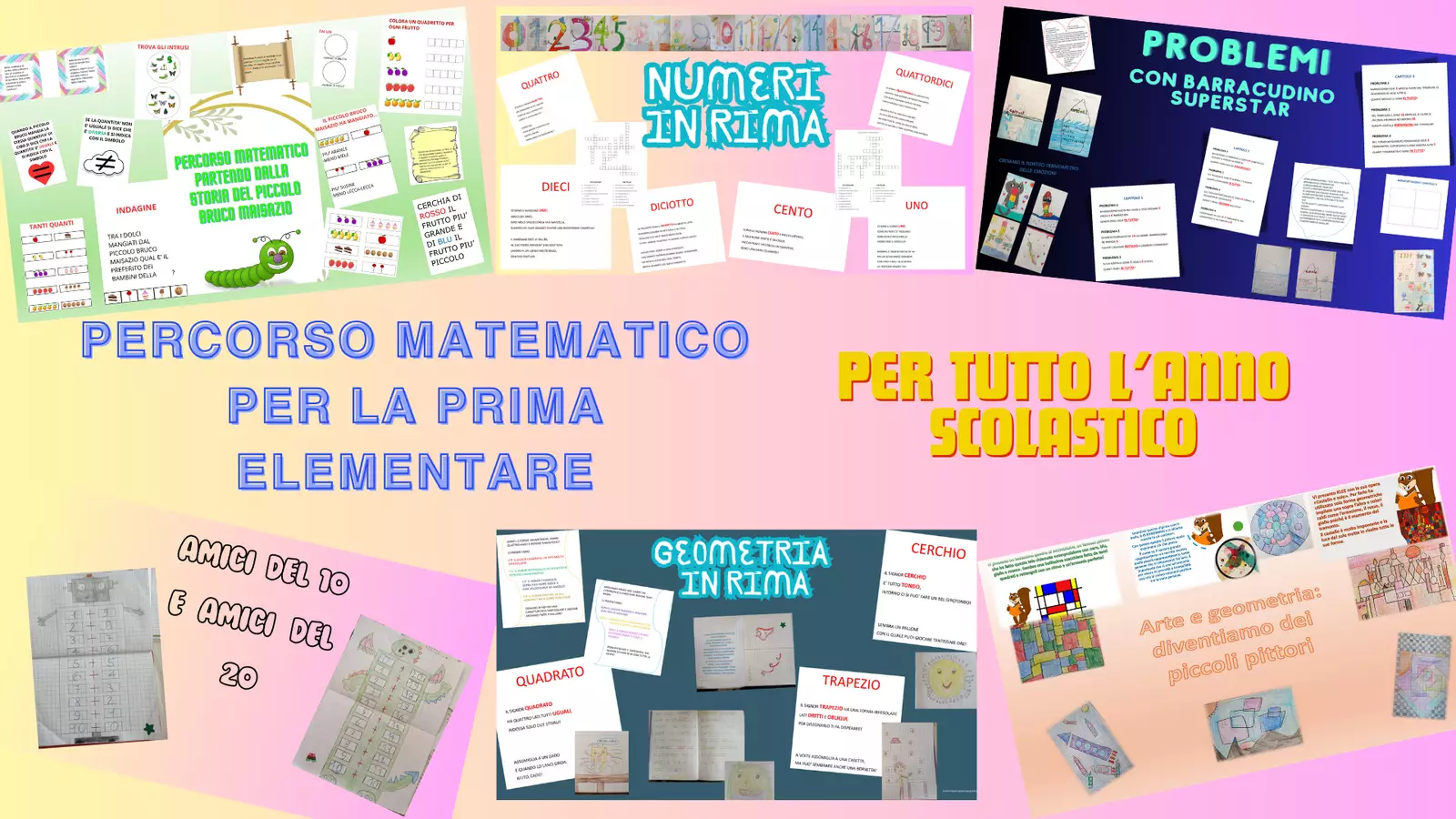 PERCORSO MATEMATICO IN PRIMA ELEMENTARE Esercizi - PERCORSO MATEMATICO IN PRIMA ELEMENTARE - mammaestraatempopieno - Pagina di copertina