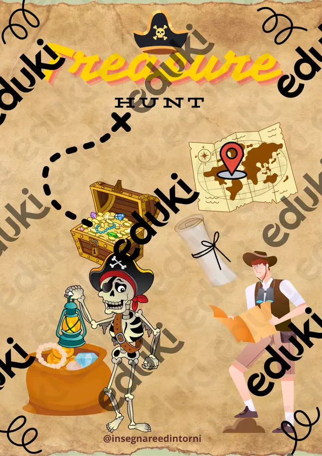 Treasure Hunt Esercizi - Treasure Hunt - Insegnare e dintorni - Pagina di copertina