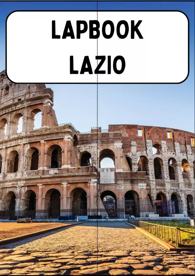 Lapbook Lazio scuola primaria PDF Altro tipo di materiale - Lapbook Lazio scuola primaria PDF - MilleLibriPerBambini - Pagina di copertina