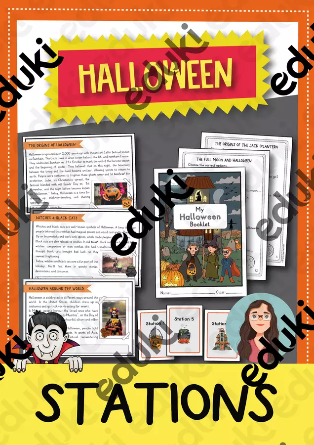 Laboratorio didattico di Halloween (Inglese) Esercizi - Laboratorio didattico di Halloween (Inglese) - Brighter Day Classroom - Pagina di copertina