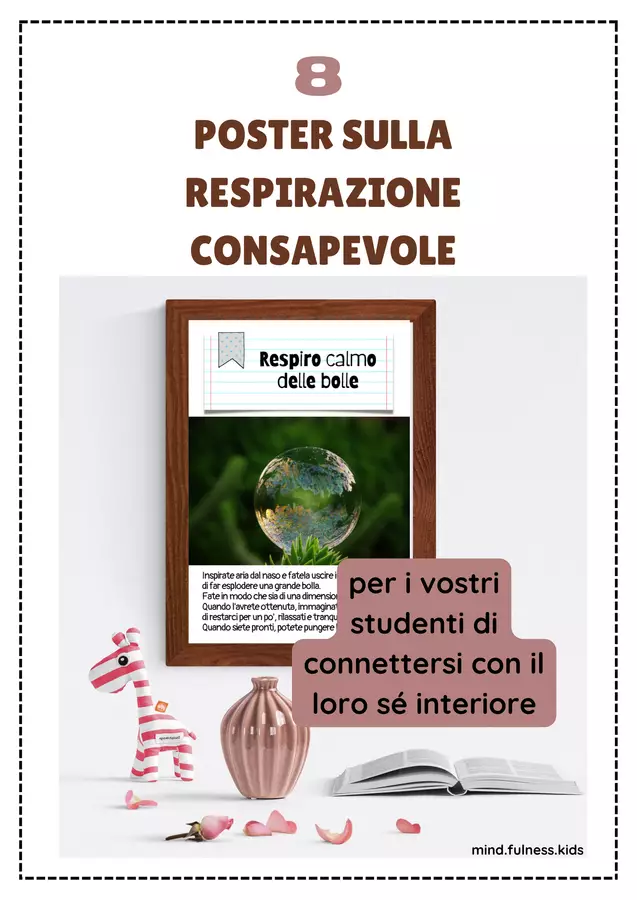POSTER MINDFULNESS | 8 poster sulle tecniche di respirazione consapevole : Risorse visive per bambini (6-12 anni) Esercizi - POSTER MINDFULNESS | 8 poster sulle tecniche di respirazione consapevole : Risorse visive per bambini (6-12 anni) - Mindfulness kids - Pagina di copertina