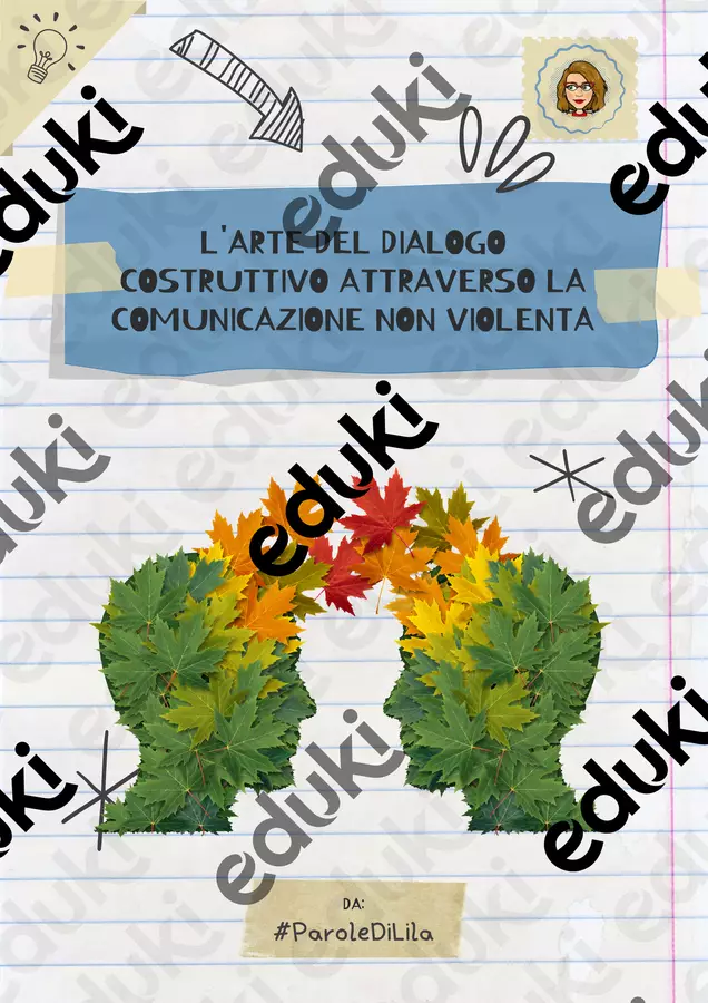 IL DIALOGO COSTRUTTIVO E LA COMUNICAZIONE NON VIOLENTA Opere didattiche / Libri di testo - IL DIALOGO COSTRUTTIVO E LA COMUNICAZIONE NON VIOLENTA - Parole di Lila - Pagina di copertina