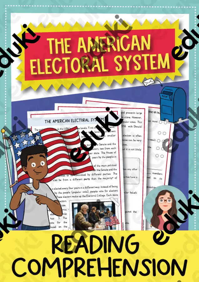 American Electoral System - reading comprehension and grammar (inglese) Esercizi - American Electoral System - reading comprehension and grammar (inglese) - Brighter Day Classroom - Pagina di copertina