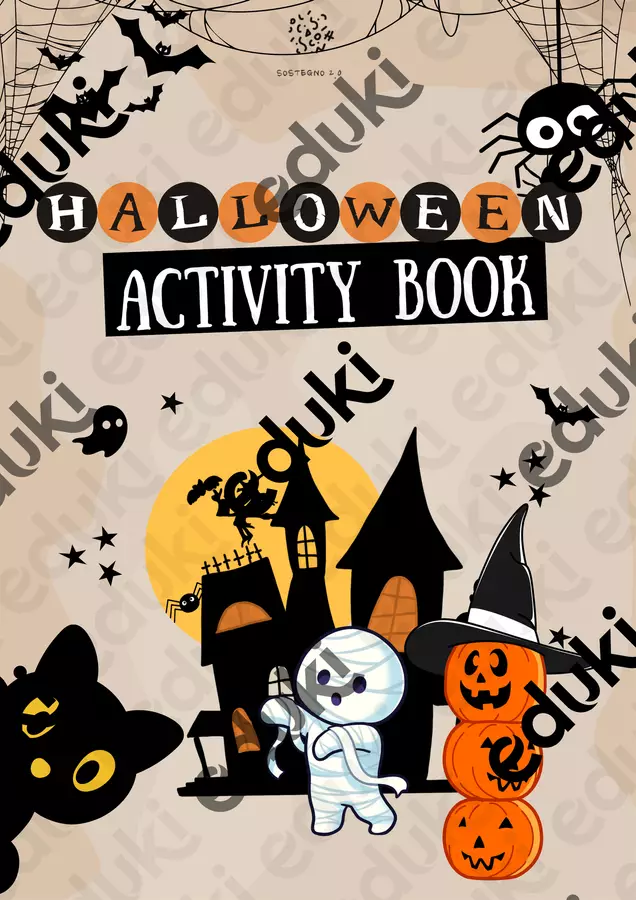 HALLOWEEN - Activity Book Materiale di supporto/inclusione - HALLOWEEN - Activity Book - SostegnO 2.0 - Pagina di copertina