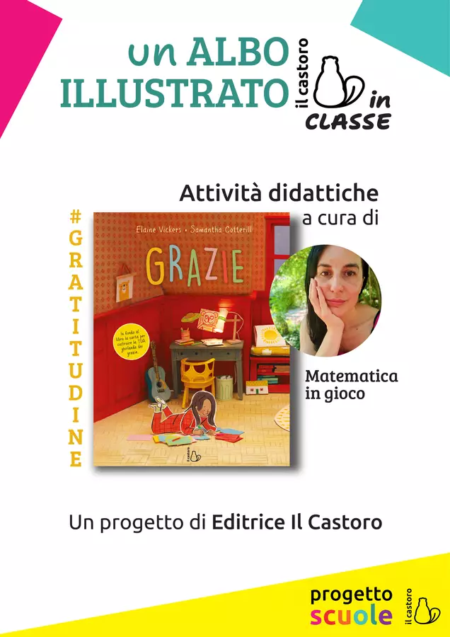 Grazie: un albo illustrato Il Castoro in classe! Altro tipo di materiale - Grazie: un albo illustrato Il Castoro in classe! - Editrice Il Castoro - Pagina di copertina