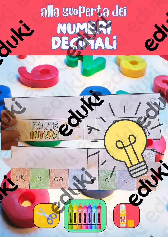 Alla scoperta dei numeri decimali Esercizi - Alla scoperta dei numeri decimali - Vera La Maestra - Pagina di copertina