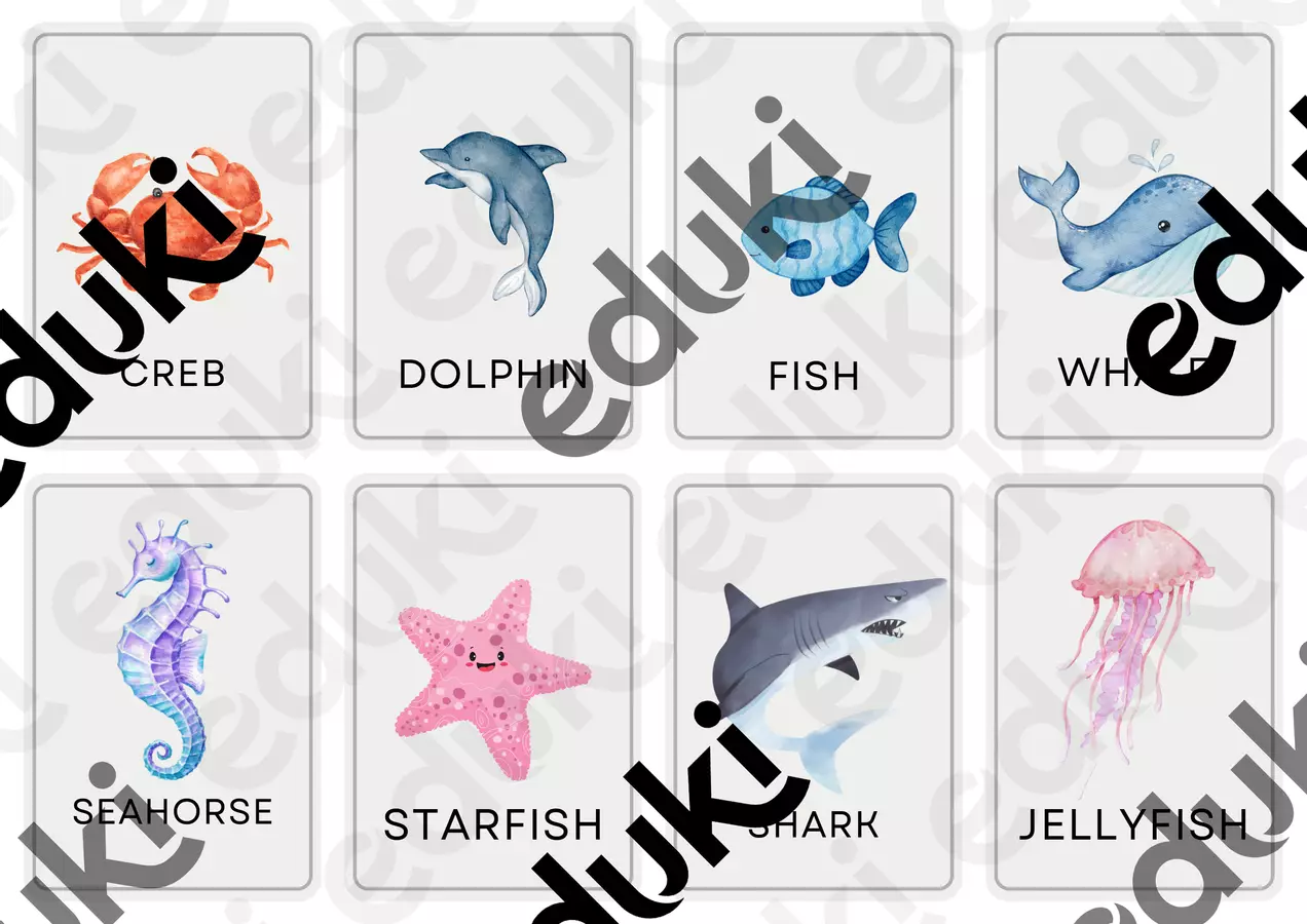 FLASHCARDS ANIMALI IN INGLESE Flashcard - FLASHCARDS ANIMALI IN INGLESE - Maestra Marty - Pagina di copertina