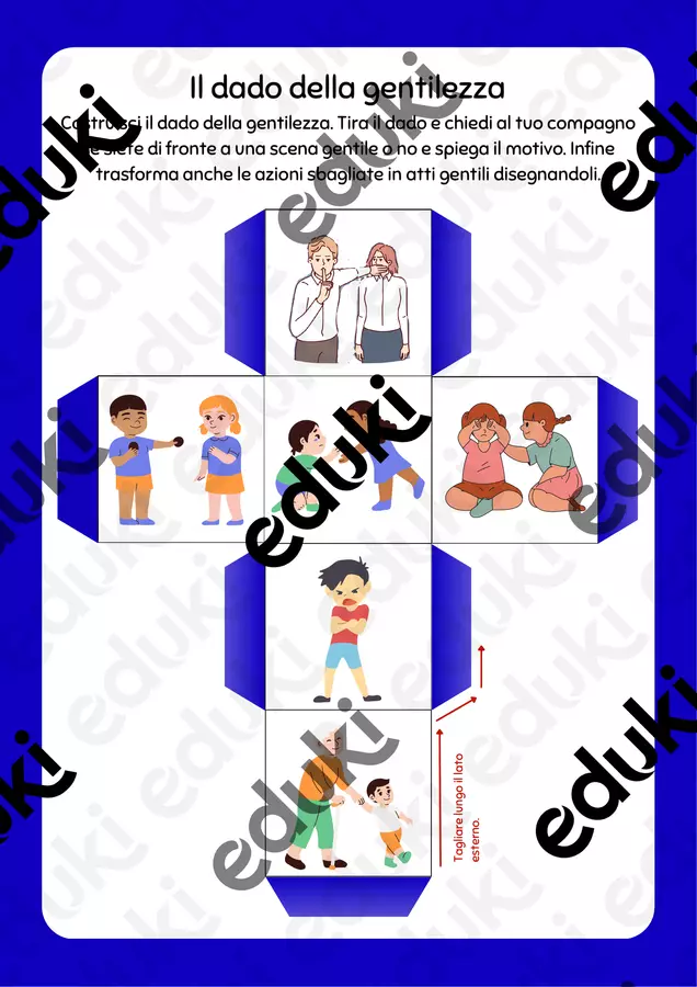 Raccolta di materiali sulla gentilezza con gli albi illustrati Esercizi - Raccolta di materiali sulla gentilezza con gli albi illustrati - La maestra Fantasia - Pagina di copertina