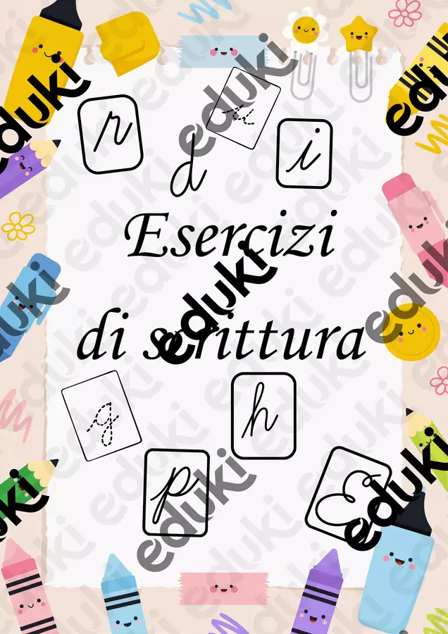 Esercizi di scrittura - episodio 1 Esercizi - Esercizi di scrittura - episodio 1 - Maestra Luna - Pagina di copertina