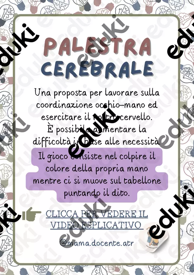 Nuovo gioco di ginnastica cerebrale Esercizi - Nuovo gioco di ginnastica cerebrale - Mama.docente.atr - Pagina di copertina