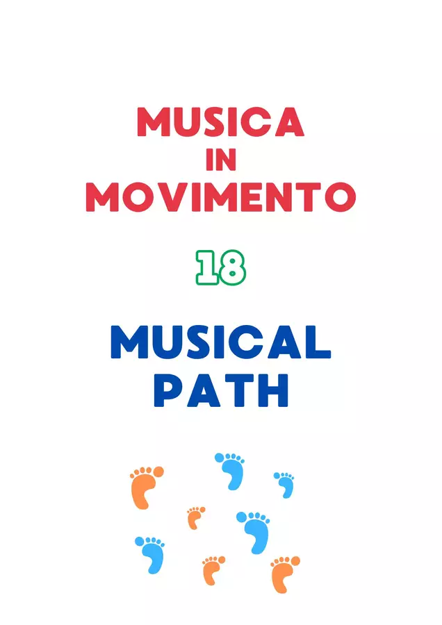 Musica in Movimetno - 18 - PERCORSO MUSICALE Esercizi - Musica in Movimetno - 18 - PERCORSO MUSICALE - Emanuele Ruggiero - Music Teacher - Pagina di copertina
