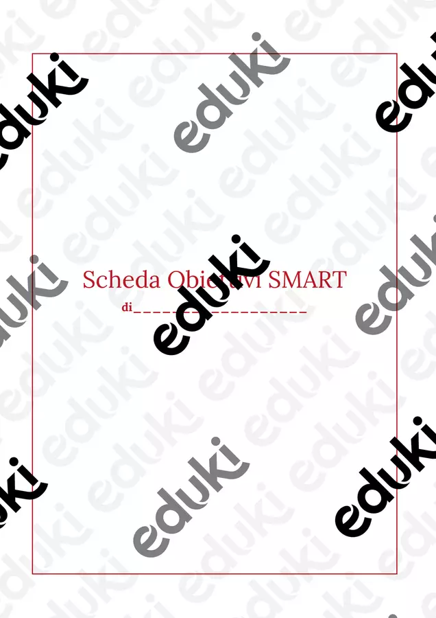 ✨ Raggiungi i tuoi traguardi con la scheda degli obiettivi SMART! ✨ Altro tipo di materiale - ✨ Raggiungi i tuoi traguardi con la scheda degli obiettivi SMART! ✨ - Dott.ssamartinaporchedda - Pagina di copertina