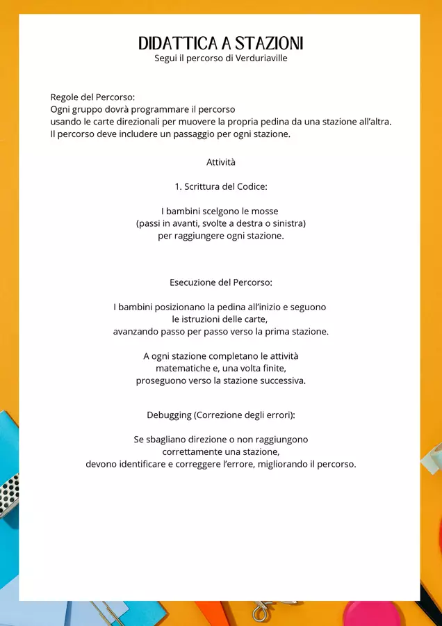 Didattica a stazioni_Matematica classe seconda Esercizi - Didattica a stazioni_Matematica classe seconda - Maestra_Robyro__ - Pagina di copertina