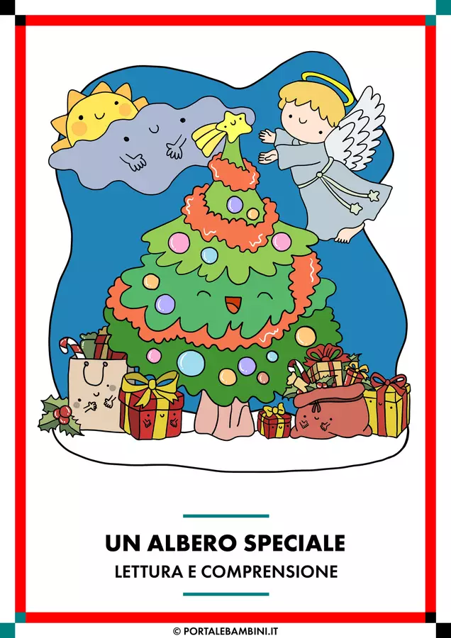 Un albero speciale - Lettura e comprensione Esercizi - Un albero speciale - Lettura e comprensione - Cuorfolletto Creative Shop - Pagina di copertina
