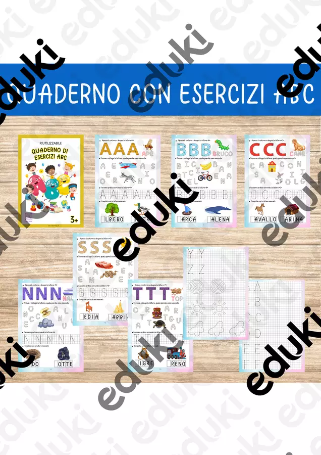 Quaderno di esercizi ABC@Nikki_Giochi Esercizi - Quaderno di esercizi ABC@Nikki_Giochi - Nikki_Giochi - Pagina di copertina