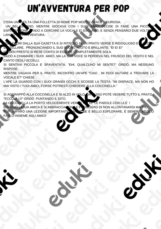 Storie per la classe 1^ Esercizi - Storie per la classe 1^ - Rosymaestra - Pagina di copertina