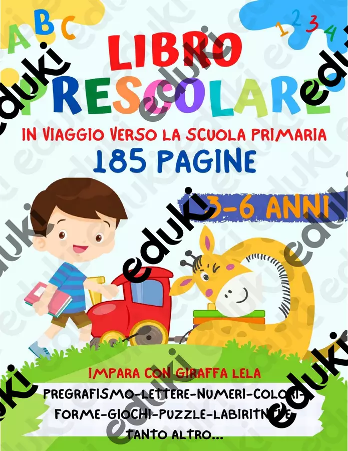 Libro Prescolare 3-6 anni 185 pagine (Libro in formato PDF) Materiale di supporto/inclusione - Libro Prescolare 3-6 anni 185 pagine (Libro in formato PDF) - SostegnO 2.0 - Pagina di copertina