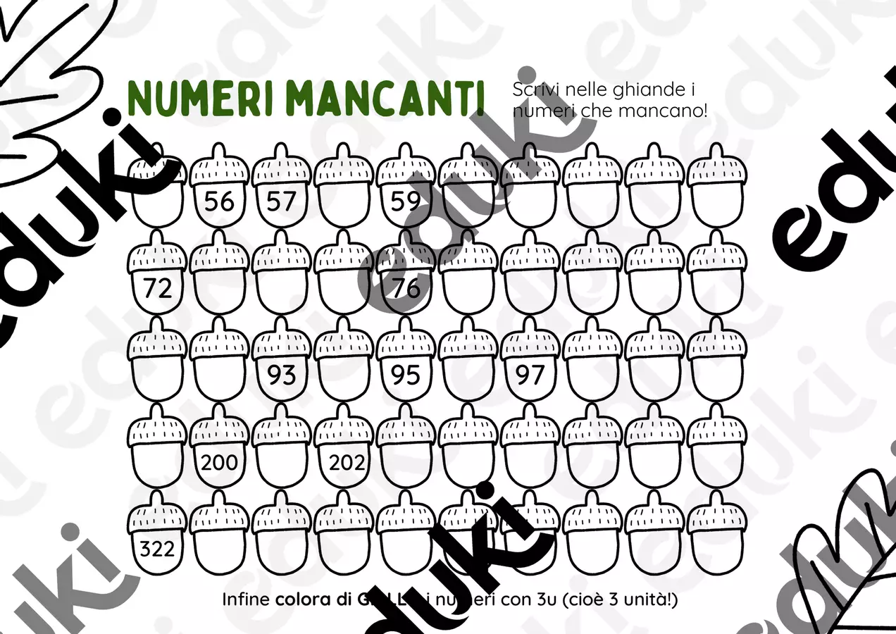 Numerazioni Esercizi - Numerazioni - Maestra Laubel - Pagina di copertina
