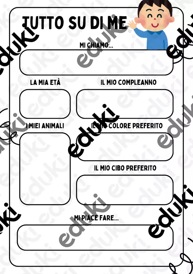 PRESENTAZIONE LUI e LEI Esercizi - PRESENTAZIONE LUI e LEI - Maestra Laubel - Pagina di copertina