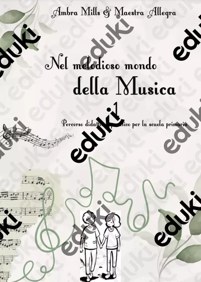 NEL MELODIOSO MONDO DELLA MUSICA VOL.1 Esercizi - NEL MELODIOSO MONDO DELLA MUSICA VOL.1 - Maestra Allegra - Pagina di copertina