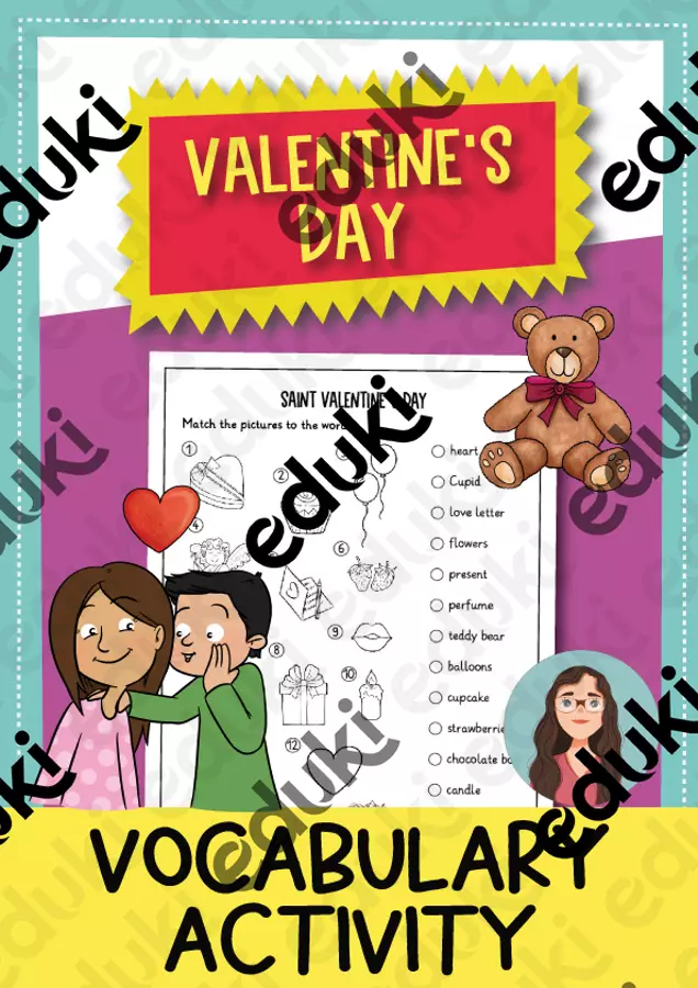 Valentine's Day - esercizi lessicali per la lezione di inglese Esercizi - Valentine's Day - esercizi lessicali per la lezione di inglese - Brighter Day Classroom - Pagina di copertina
