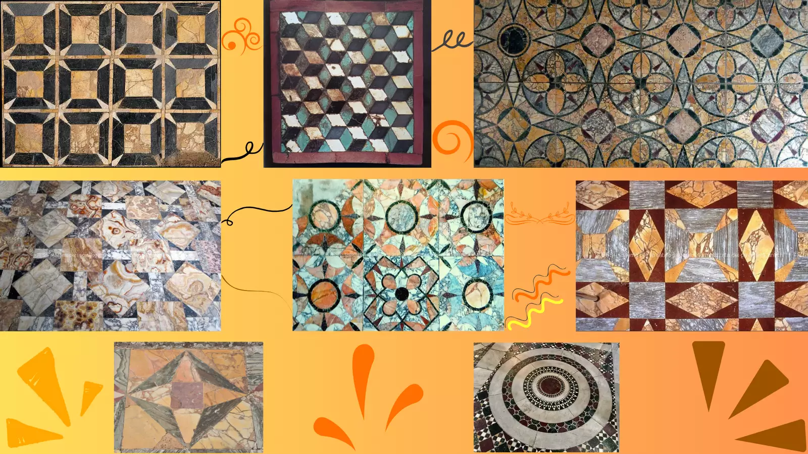 Arte e geometria: utilizza i poligoni per fare la tua fantastica pavimentazione! Materiale di supporto/inclusione - Arte e geometria: utilizza i poligoni per fare la tua fantastica pavimentazione! - mammaestraatempopieno - Pagina di copertina