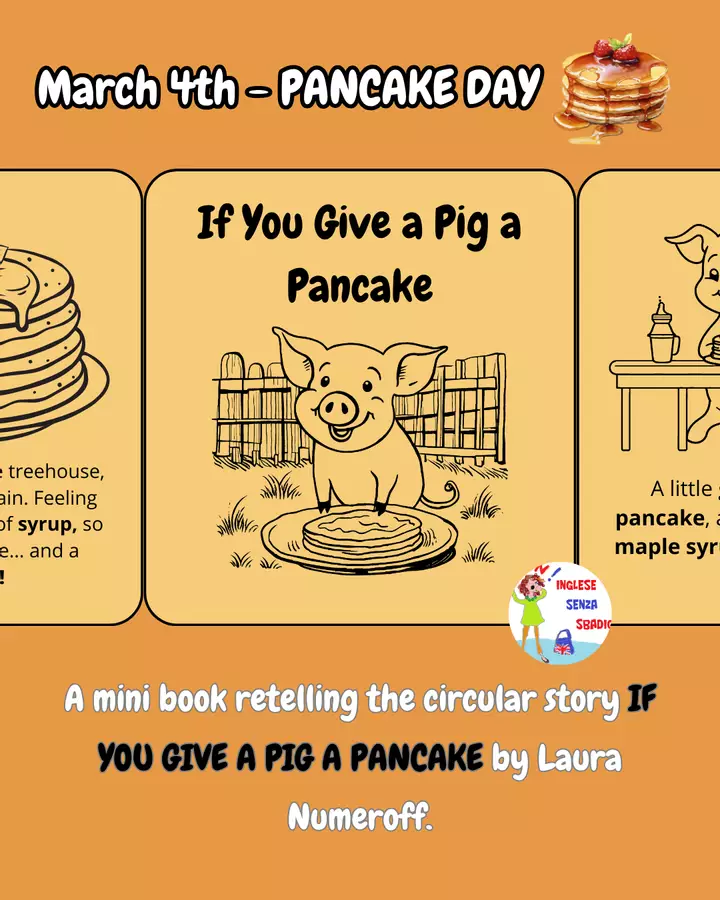Educational Pancake Day activities Esercizi - Educational Pancake Day activities - Inglese-senza-sbadigli - Pagina di copertina