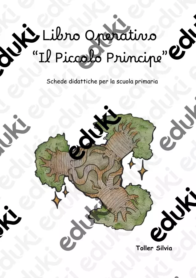 Uso didattico di 'Piccolo principe' Libro operativo Esercizi - Uso didattico di 'Piccolo principe' Libro operativo - Maestradituttounpò - Pagina di copertina