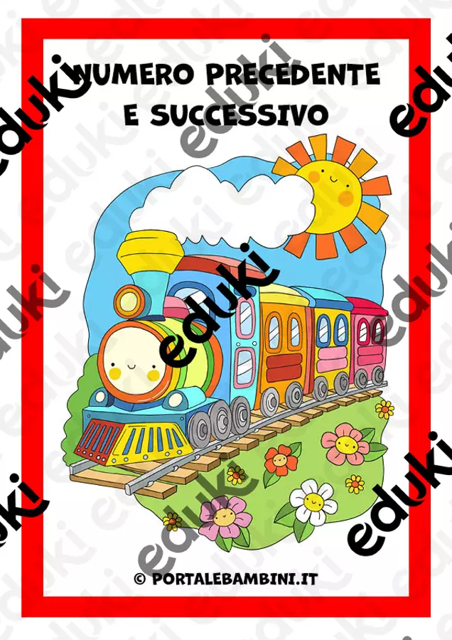 Numero precedente e successivo Esercizi - Numero precedente e successivo - Cuorfolletto Creative Shop - Pagina di copertina