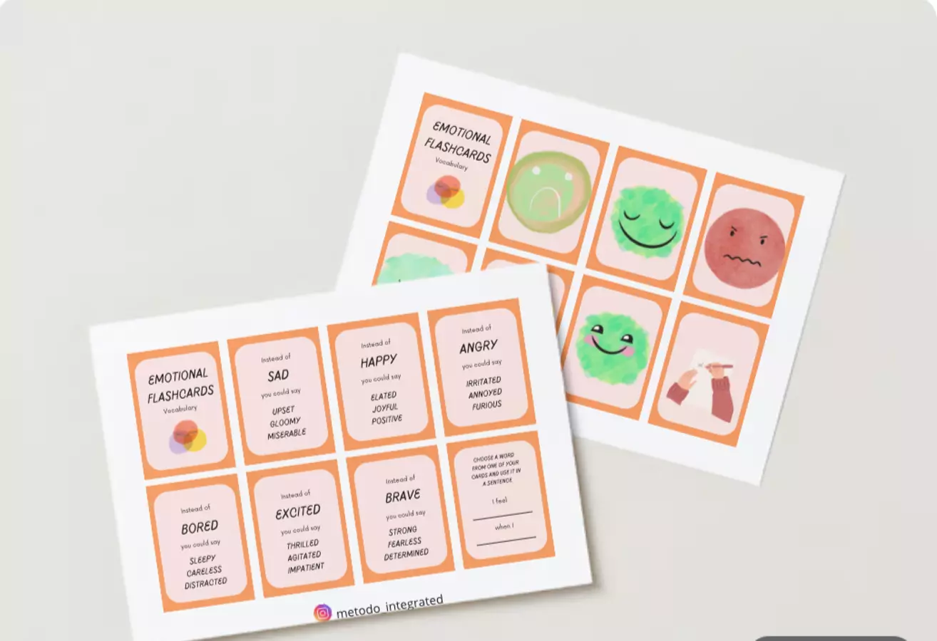 Emotional FlashCards: giochiamo con le emozioni in inglese Flashcard - Emotional FlashCards: giochiamo con le emozioni in inglese - Alessandra Scalas - Pagina di copertina