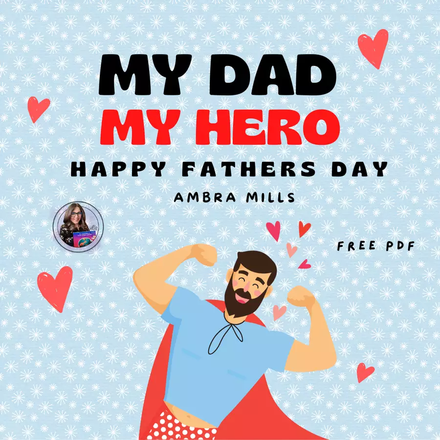 Risorsa Gratuita in inglese per la Festa del Papà Esercizi - Risorsa Gratuita in inglese per la Festa del Papà - Ambra Mills - Pagina di copertina