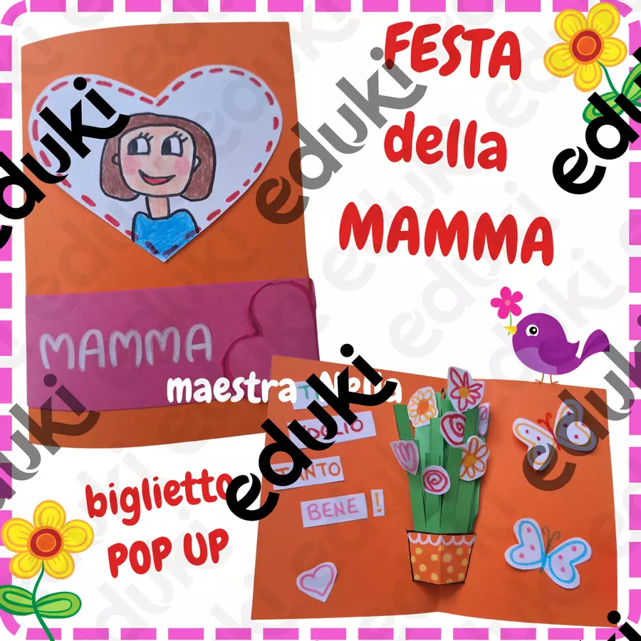 FESTA della MAMMA Altro tipo di materiale - FESTA della MAMMA - maestra Nella - Pagina di copertina