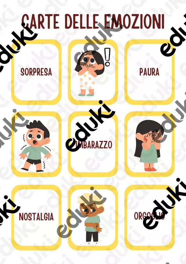 Emozioni in gioco Flashcard - Emozioni in gioco - IntrecciPedagogici - Pagina di copertina