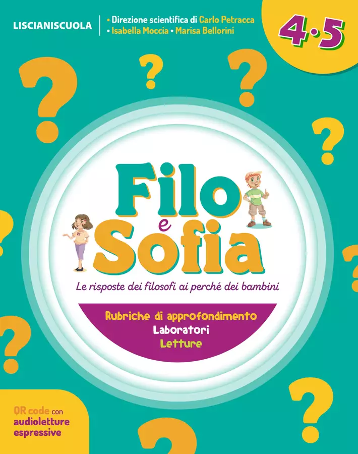 Filo e Sofia 4-5 Esercizi - Filo e Sofia 4-5 - LS Scuola - Pagina di copertina