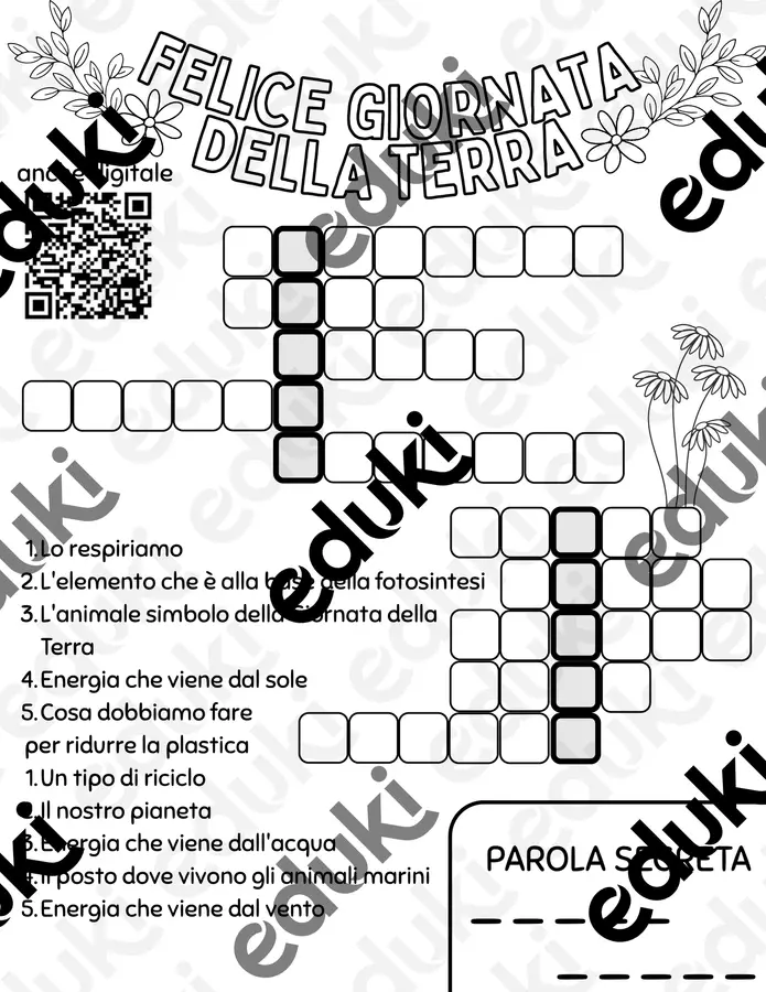 Giochi per la GIORNATA DELLA TERRA Esercizi - Giochi per la GIORNATA DELLA TERRA - maestreinviaggio - Pagina di copertina