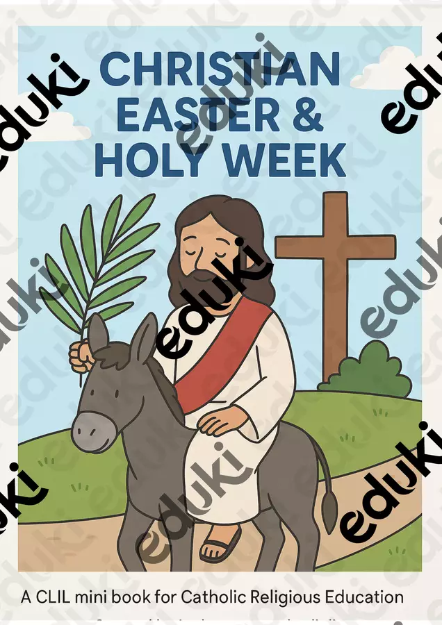 Christian Easter - Holy Week Altro tipo di materiale - Christian Easter - Holy Week - Inglese-senza-sbadigli - Pagina di copertina