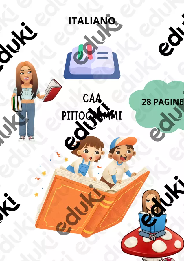 LA FRASE IN CAA Materiale di supporto/inclusione - LA FRASE IN CAA - Teacher Fra Bonny - Pagina di copertina