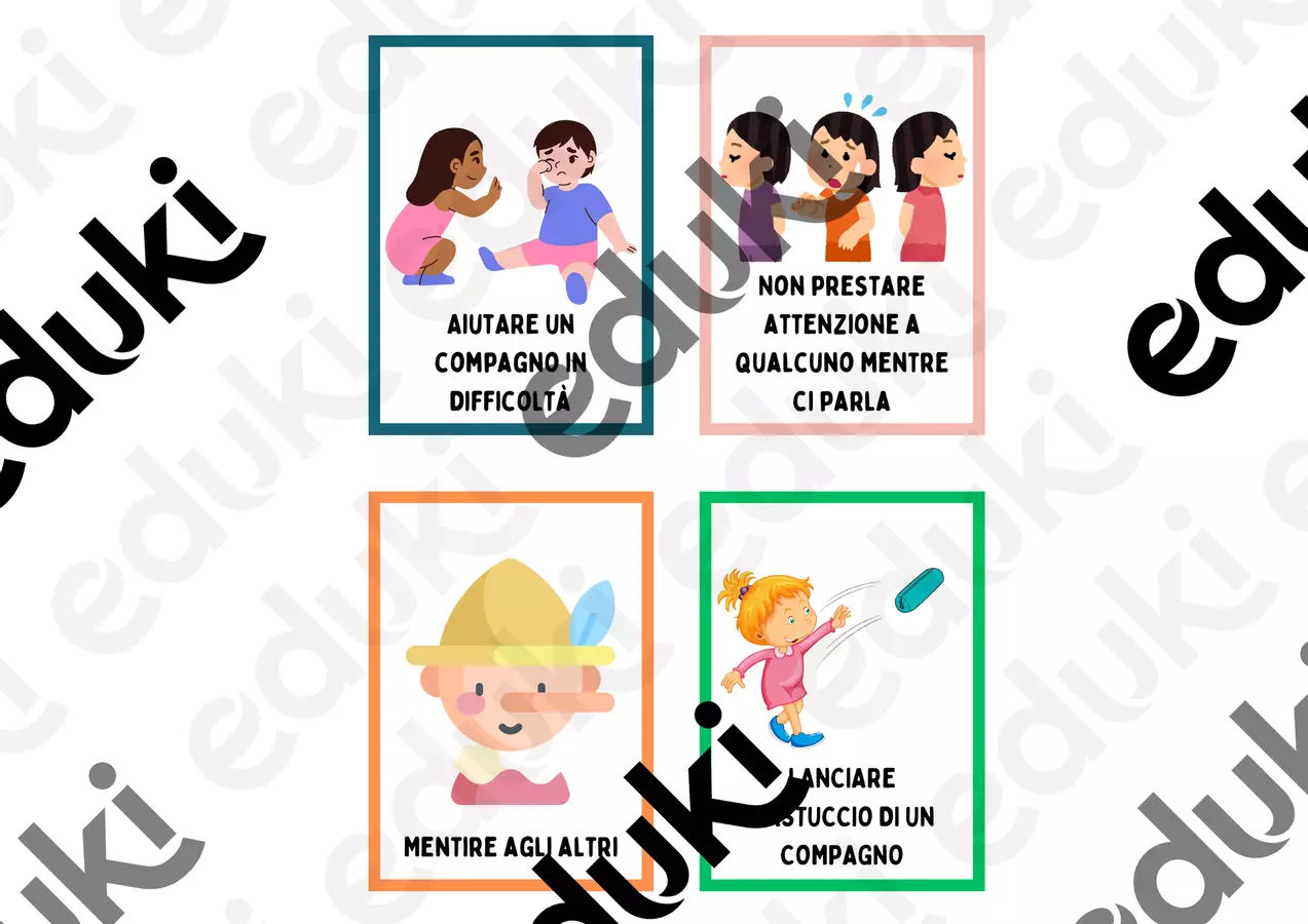 Laboratorio sul rispetto - kit stampabile Flashcard - Laboratorio sul rispetto - kit stampabile - Pedagogista gentile - Pagina di copertina