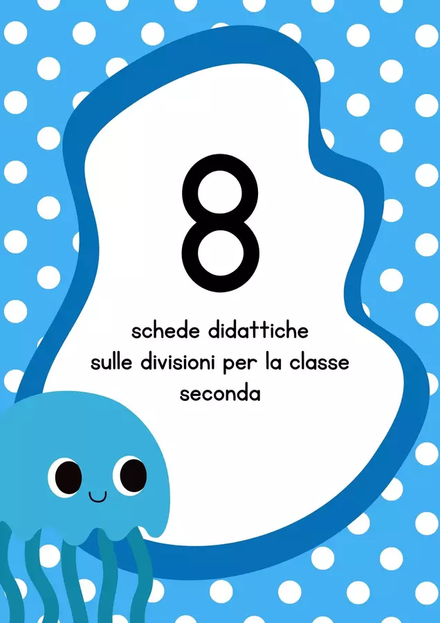 Schede didattiche divisioni classe seconda Esercizi - Schede didattiche divisioni classe seconda - MilleLibriPerBambini - Pagina di copertina