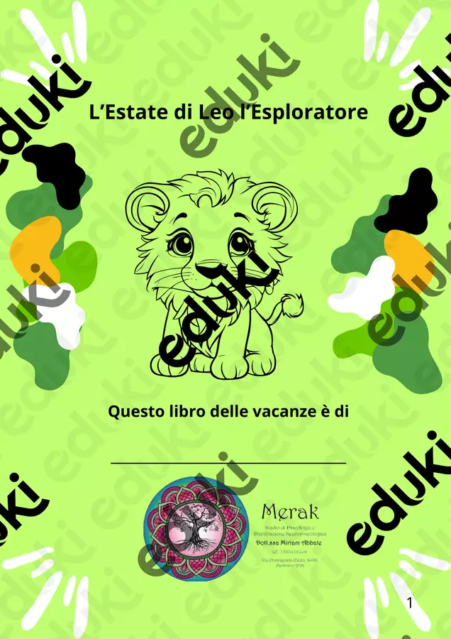 Libro vacanze seconda elementare Esercizi - Libro vacanze seconda elementare - Dott.ssa Flavia Parra - Pagina di copertina