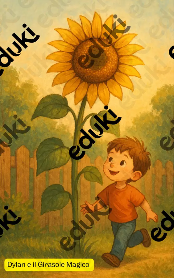Dylan e il Girasole Magico: 17 pagine classi dalla 1 alla 3 elementare (compreso bes) Materiale di supporto/inclusione - Dylan e il Girasole Magico: 17 pagine classi dalla 1 alla 3 elementare (compreso bes) - Teacher Fra Bonny - Pagina di copertina