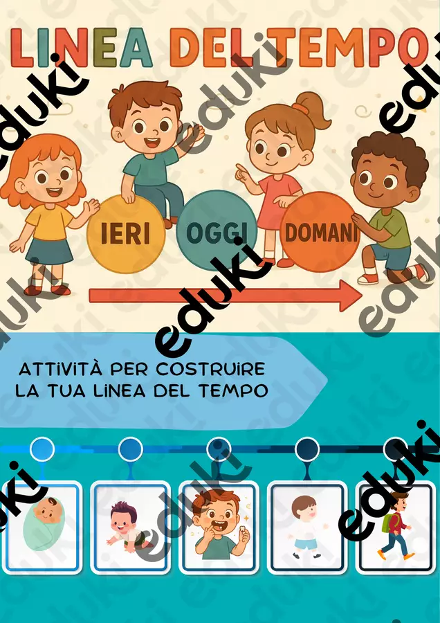Attività e Materiale per costruire la Linea del Tempo! Materiale di supporto/inclusione - Attività e Materiale per costruire la Linea del Tempo! - SostegnO 2.0 - Pagina di copertina