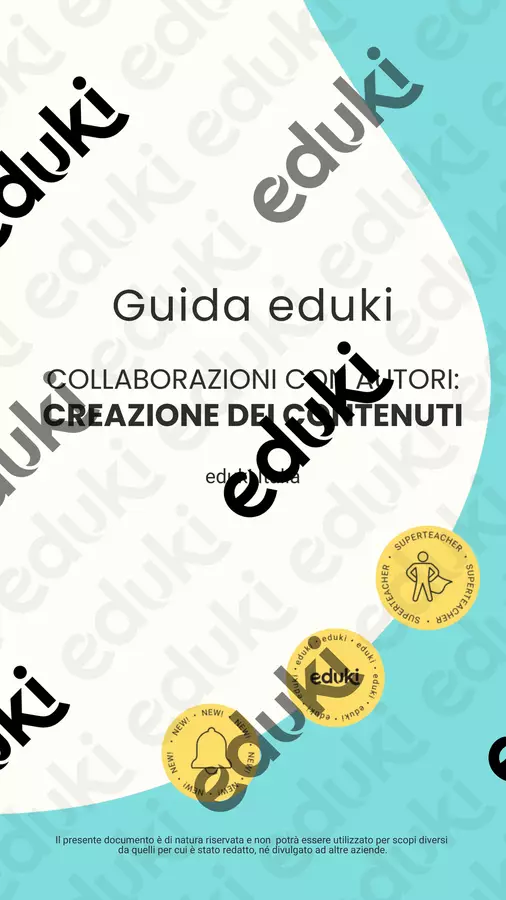 Guida Collaborazioni e Consigli Social Media per Autori Altro tipo di materiale - Guida Collaborazioni e Consigli Social Media per Autori - eduki_italia - Pagina di copertina